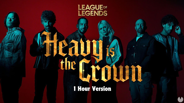 Heavy Is The Crown ft. Linkin Park | League of Legends Worlds 2024 Anthem | 1 Hour Version | As