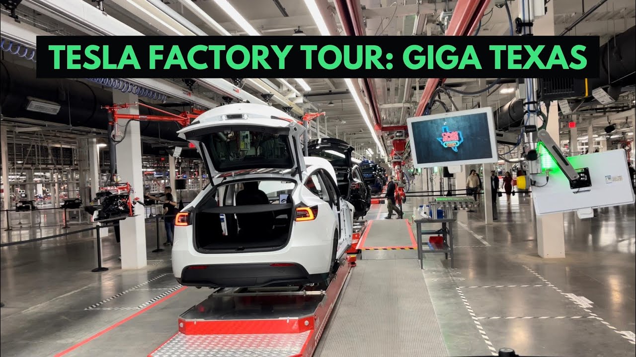 tesla factory tour 2023