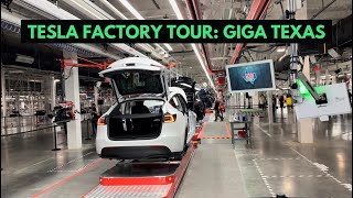 Tesla Giga Texas Factory Tour in 4k60
