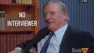 Unintentional ASMR   William F  Buckley Jr   Deep Voice Accent   NO INTERVIEWER   Interview Calls 1