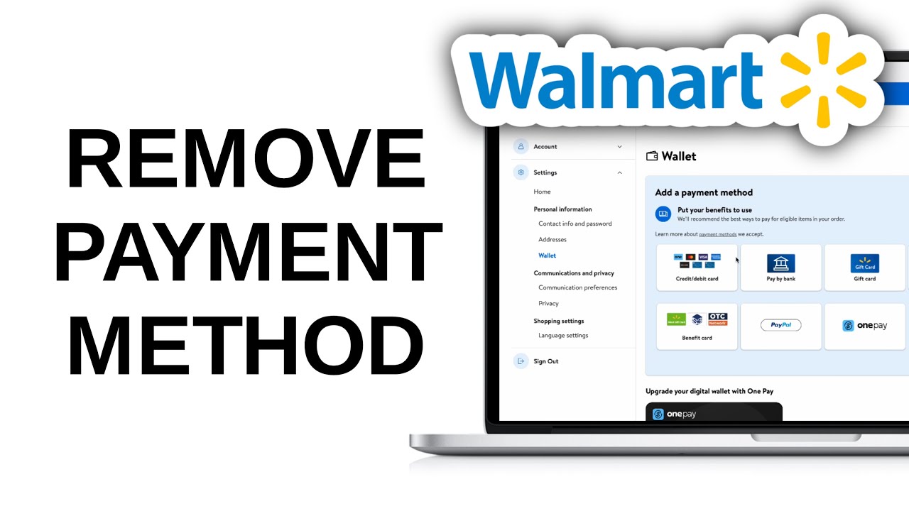 How To Delete Payment Method On Walmart YouTube how-to-delete-payment-method-on-walmart-youtube
