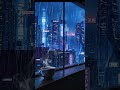 Cyberpunk Rain &amp; 432Hz Calm 🌃☕