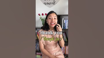Học tiếng Anh giao tiếp qua cụm từ "THANK YOU" cùng Ms Thủy KISS English