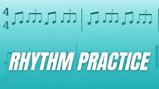 Rhythm Practice [8th Notes and Triplet 8th Notes] rhythm clapping