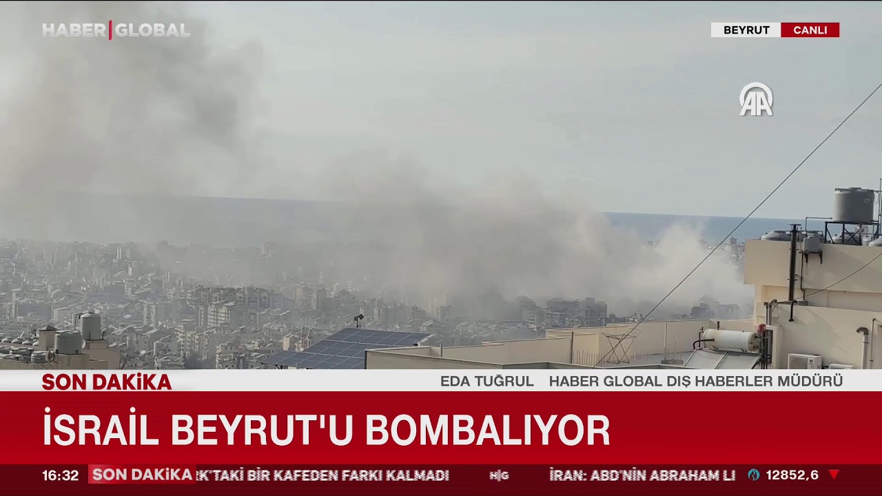 CANLI | TEL AVİV'DE SİRENLER ÇALIYOR! İsrail'e Füze Yağıyor!