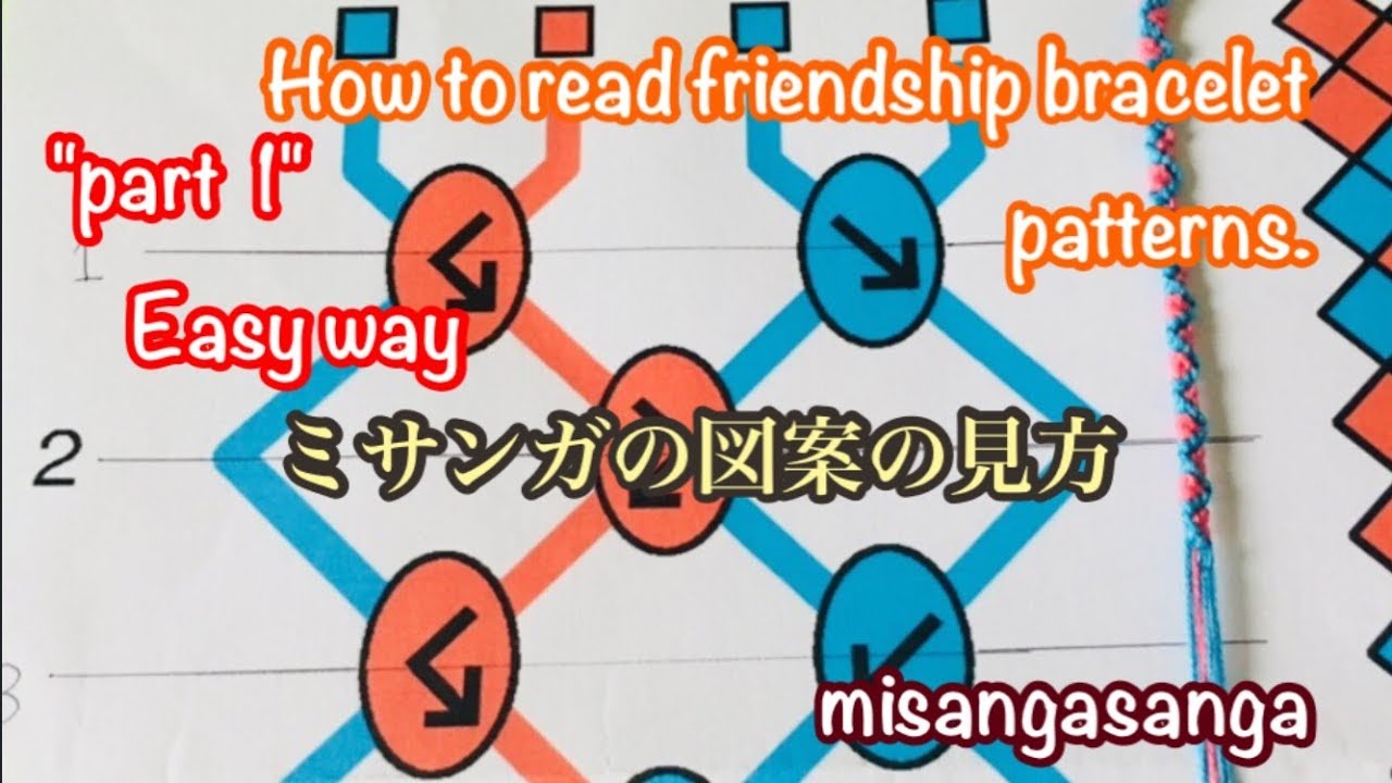 Part1 初心者さん向け 図案の読み方 編み忘れが無い簡単な図案の読み方 For Beginners Youtube