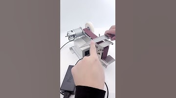 Mini electric sand belt machine knife grinder 110/220V
