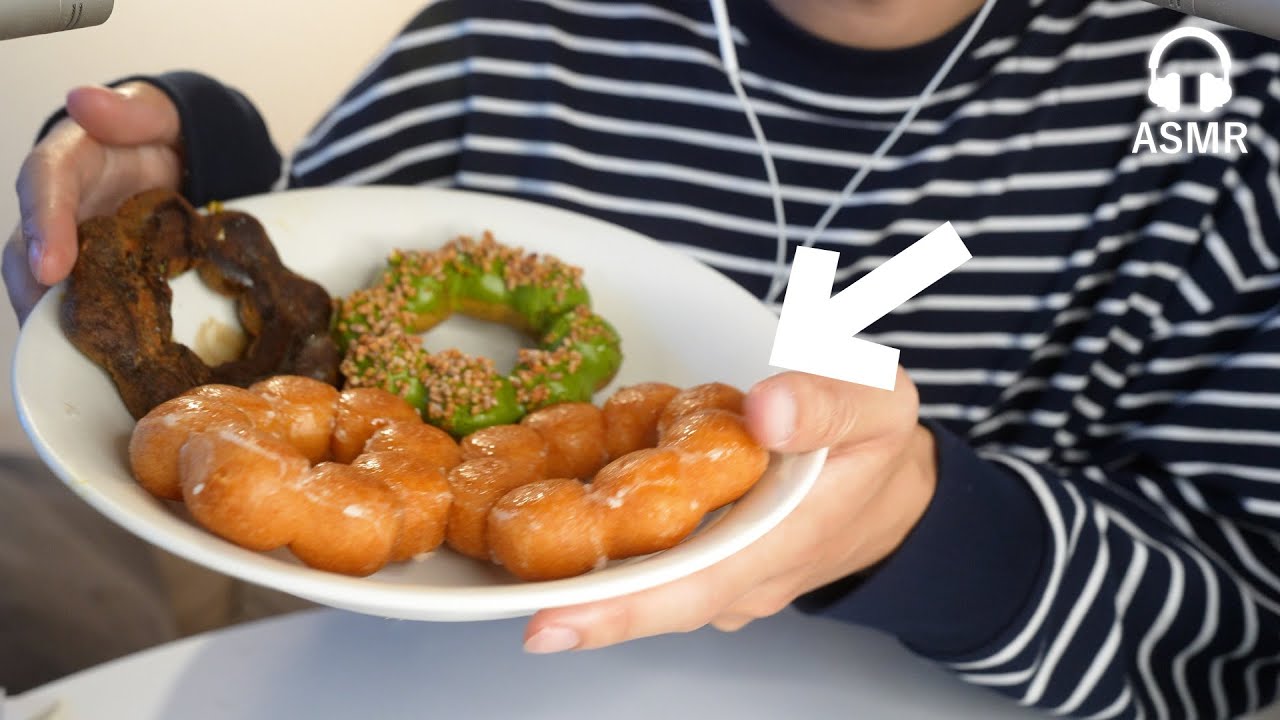 【ASMR】成人男性がSNS話題の焼きポンデリングを食べてみた…🍩【咀嚼音】