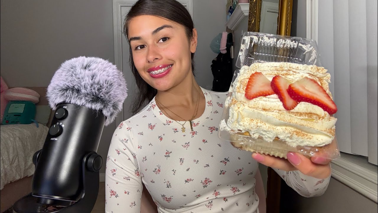 asmr : tres leches cake (homemade) 🍰
