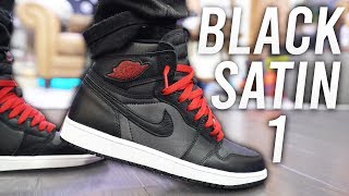 jordan 1 og black satin