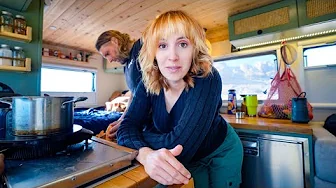 A Day In The Life Living Full Time in a 38-Year-Old DIY Ex Military Unimog Camper