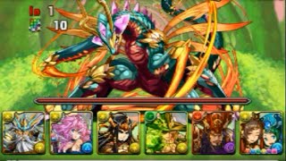 [Puzzle and Dragons] Fire Insect Dragon | Mantis Dragon - Mythical | Zeus Da Xiao Qiao