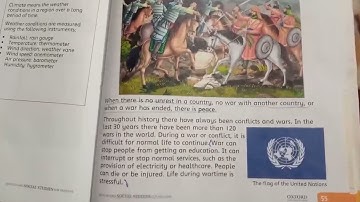 Class 4 Social Studies Chapter 7 peace and conflict EXERCISE SOLUTION and explanation by education