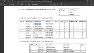 DBMS Question Set 34.
