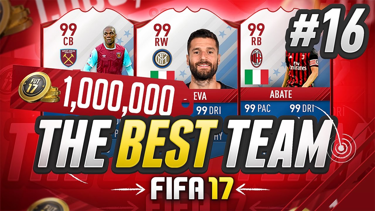 THE BEST TEAM IN FIFA! #16 [1.000,000 COIN TEAM] - 