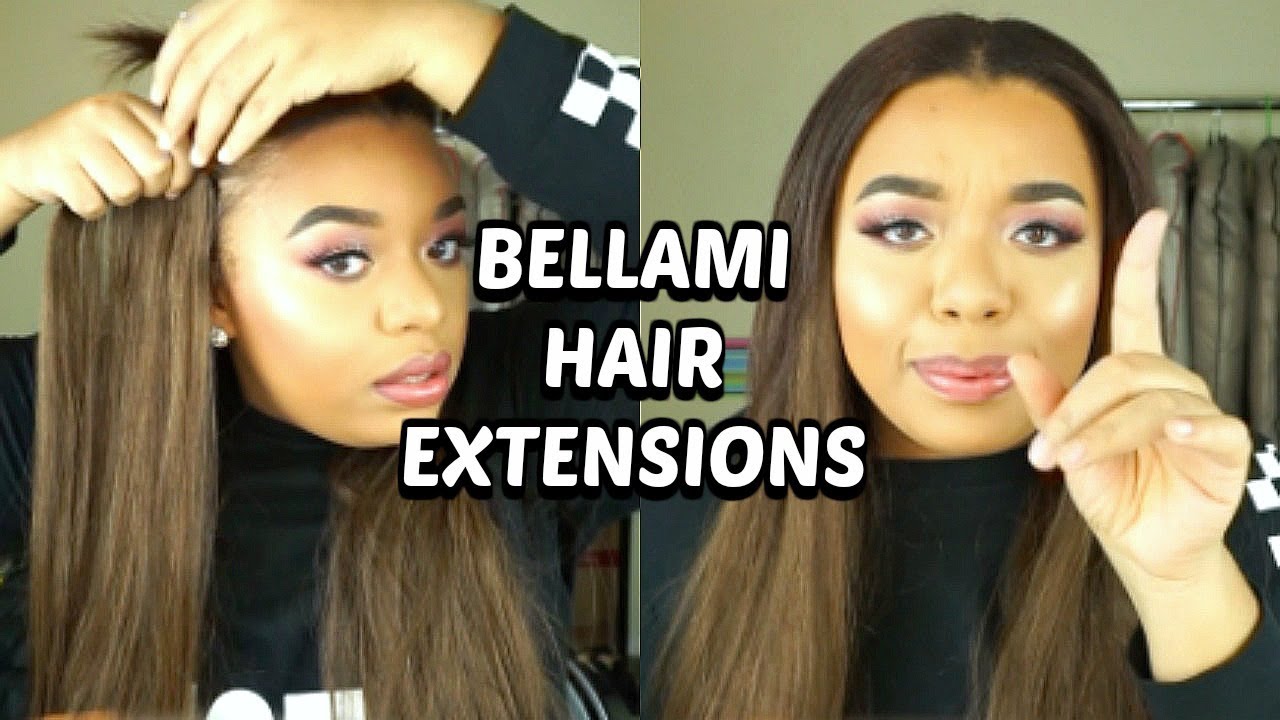 6. Blue Clip In Hair Extensions - Bellami Hair - wide 8