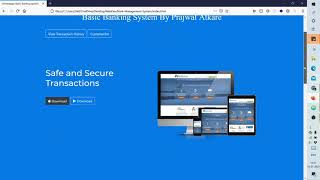 Basic Banking System -Prajwal Atkare #GRIPJAN21