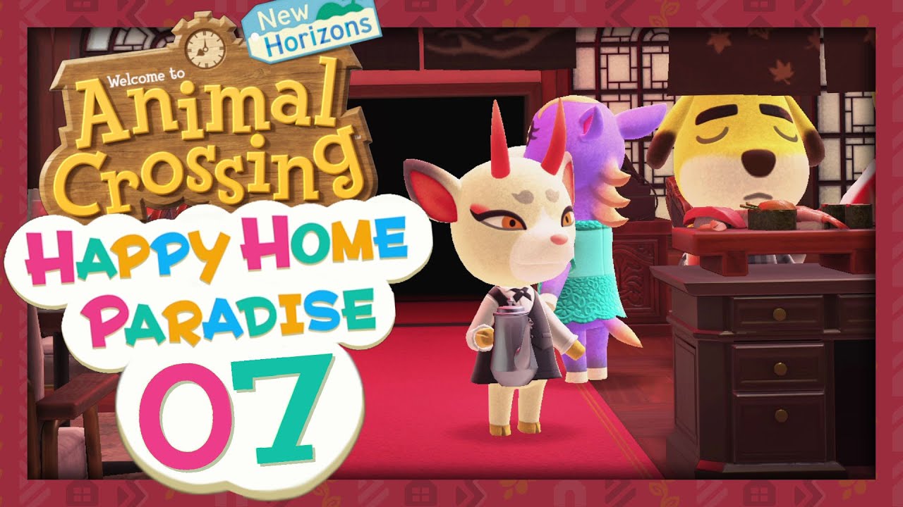 ANIMAL CROSSING HAPPY HOME PARADISE EPISODE 7 : ON OUVRE NOTRE PREMIER  RESTAURANT ! DLC ACNH - YouTube