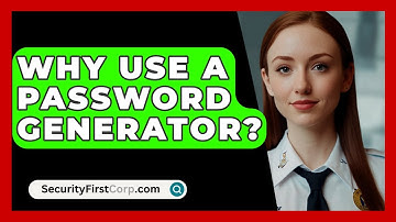 Why Use A Password Generator? - SecurityFirstCorp.com