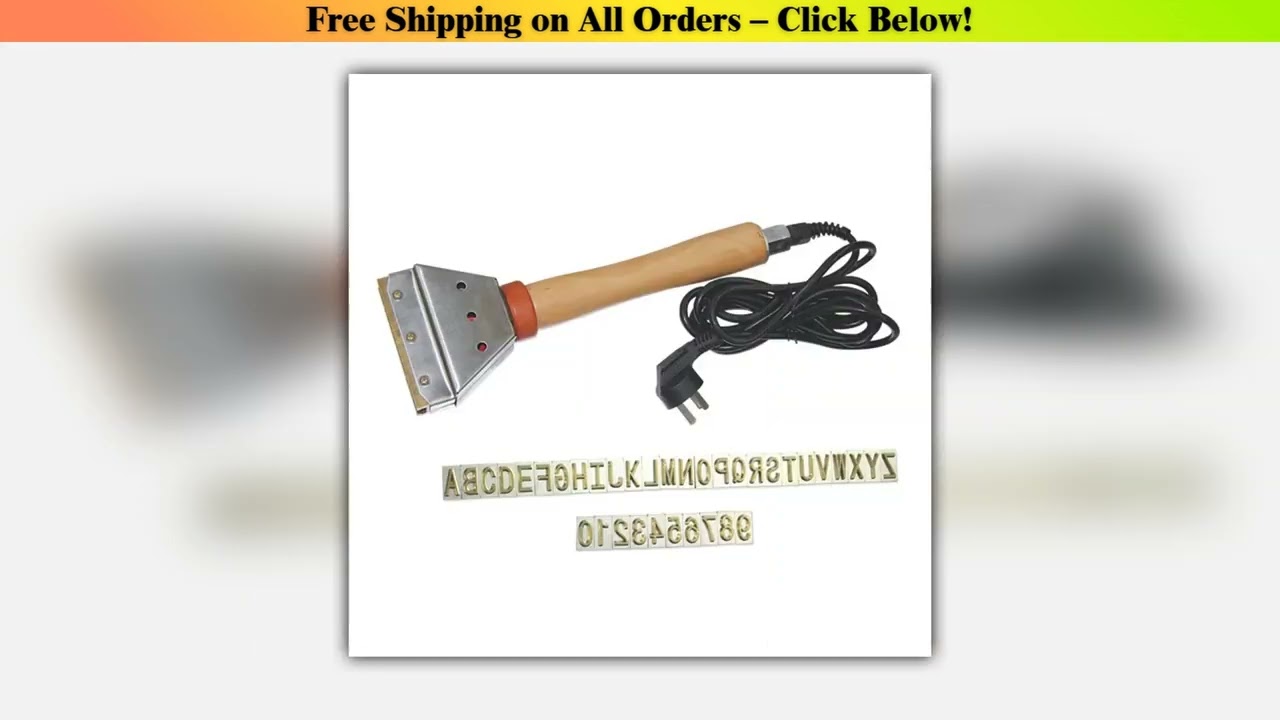 Portable Tire Branding Serial Brander Tool Electric Tire Marker Wholesale Best