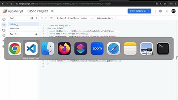 Clone google apps script to VSCode use Clasp
