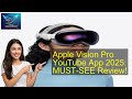 Apple Vision Pro YouTube App 2025: MUST-SEE Review!