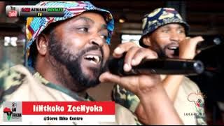 Iintloko Zenyoka performing live at Steve Biko Art Centre