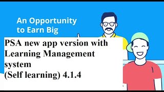 PSA new app version 4.1.4 with Learning Management system ( Self learning) PAYTM PSA APP UPDATE screenshot 5