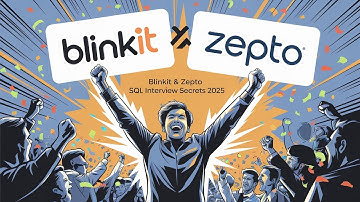 Blinkit & Zepto Advanced SQL Interview Q&A 2025 | Crack 16 LPA Easily!