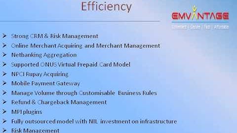 Payment gateway features