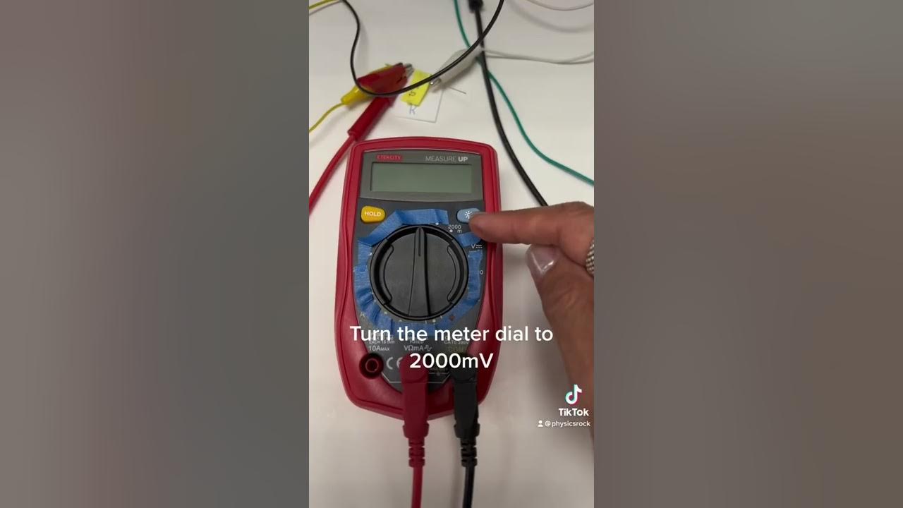 AS PHYSICS PAPER 3 MAY/JUNE 2020 HOW TO SET UP AND RECORD VOLTAGE