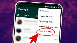 ✅ Como RECUPERAR Conversaciones ELIMINADAS de WhatsApp