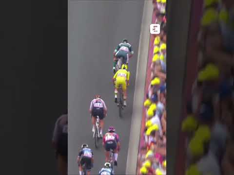 💥 Wiebes a une nouvelle fois fait parler sa puissance sur le Tour de France Femmes #shorts #cycling