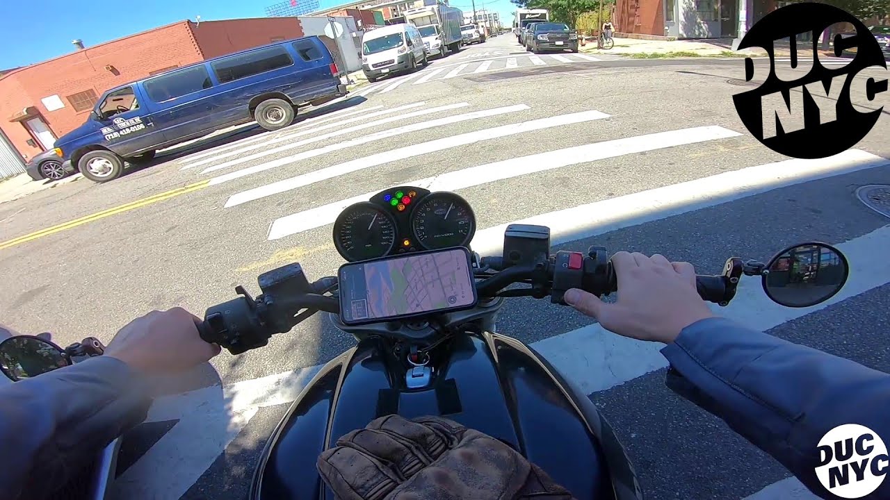 The Golden Boy - Defonte's - RIDE and EAT - Ducati NYC Vlog V1720