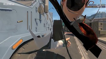 Overpass AK Rampage with 4 Kills