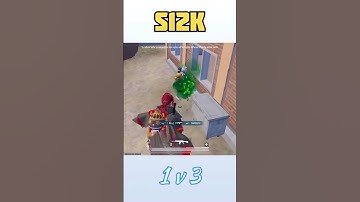 S12K 1v3 Clutch 💥 #bgmi #pubgmobile #shorts #viral #trending