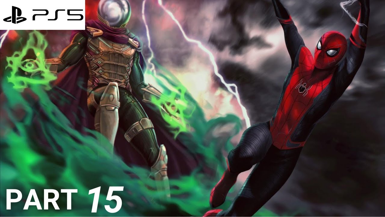 SPIDER-MAN 2 PS5 Walkthrough Gameplay Part 15 - Mysterio( Quentin Beck ) 