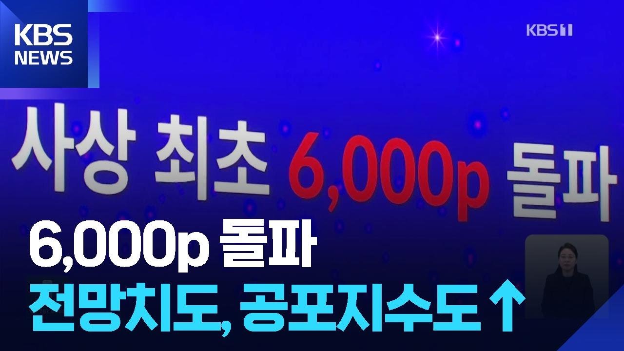 순식간에 ‘6천피’…불장 속 공포지수도 상승 / KBS  2026.02.26.
