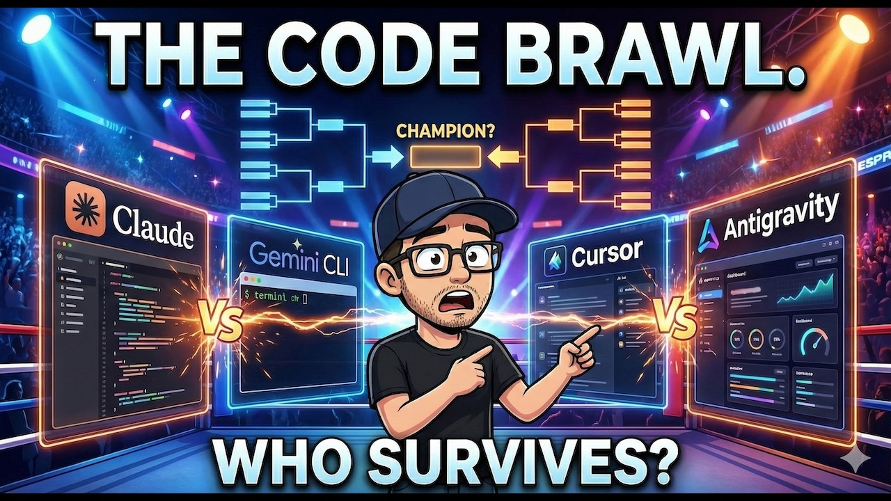 Cursor vs. Claude Code vs. Gemini CLI vs. Antigravity: Who built the best business Dashboard ⁉️