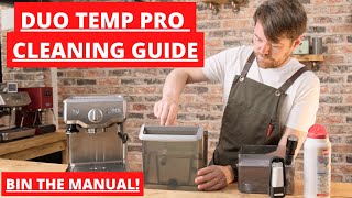 Sage (Breville) Duo Temp Pro Cleaning Guide. screenshot 5