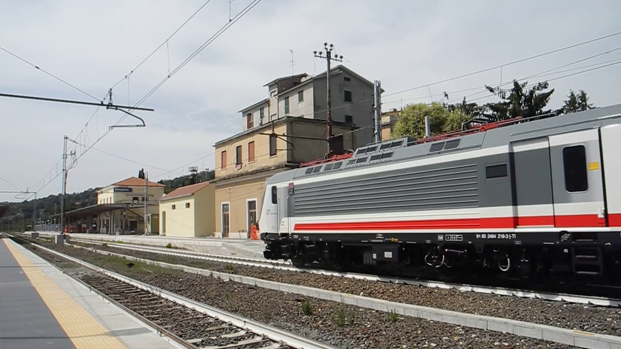 Nuova livrea per le E464.218 + E464.343 (Livrea IC) in trasferimento verso la Sicilia