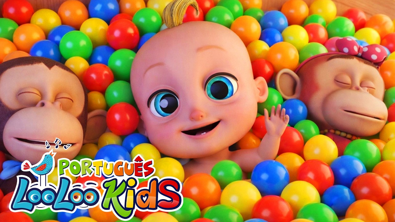🎶 Músicas Infantis para Bebês 👶 | Dez na Cama 😴 Maratona LooLoo Kids Português
