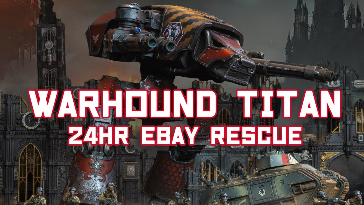 Painting a Warhound Titan | Legio Ignatum | Grimdark