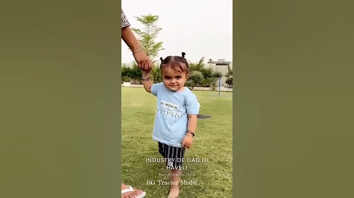 कितना बड़ा लग रहा है अपना छोटा शुभ❤️ #sidhumoosewala #chotasidhu #shorts