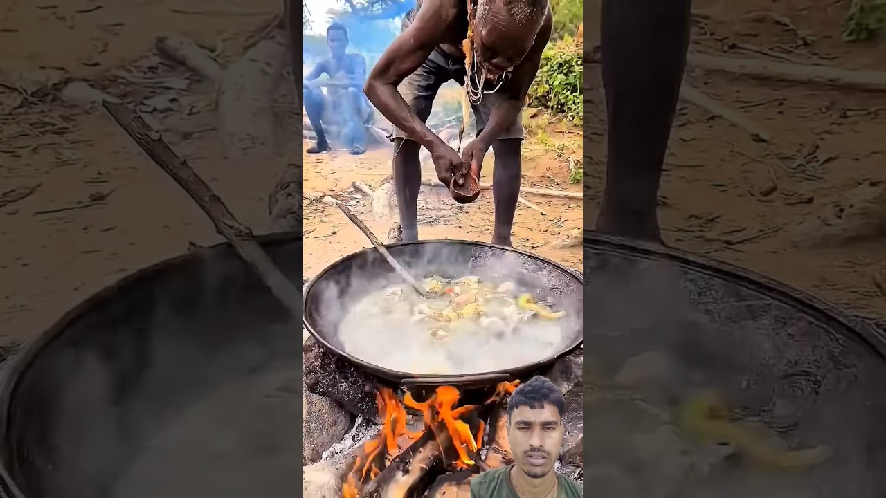 Today Lunch,😋‼️traditional Meal 😋😲 very delicious food, Enjoying#culture #africa #wildlife #shorts