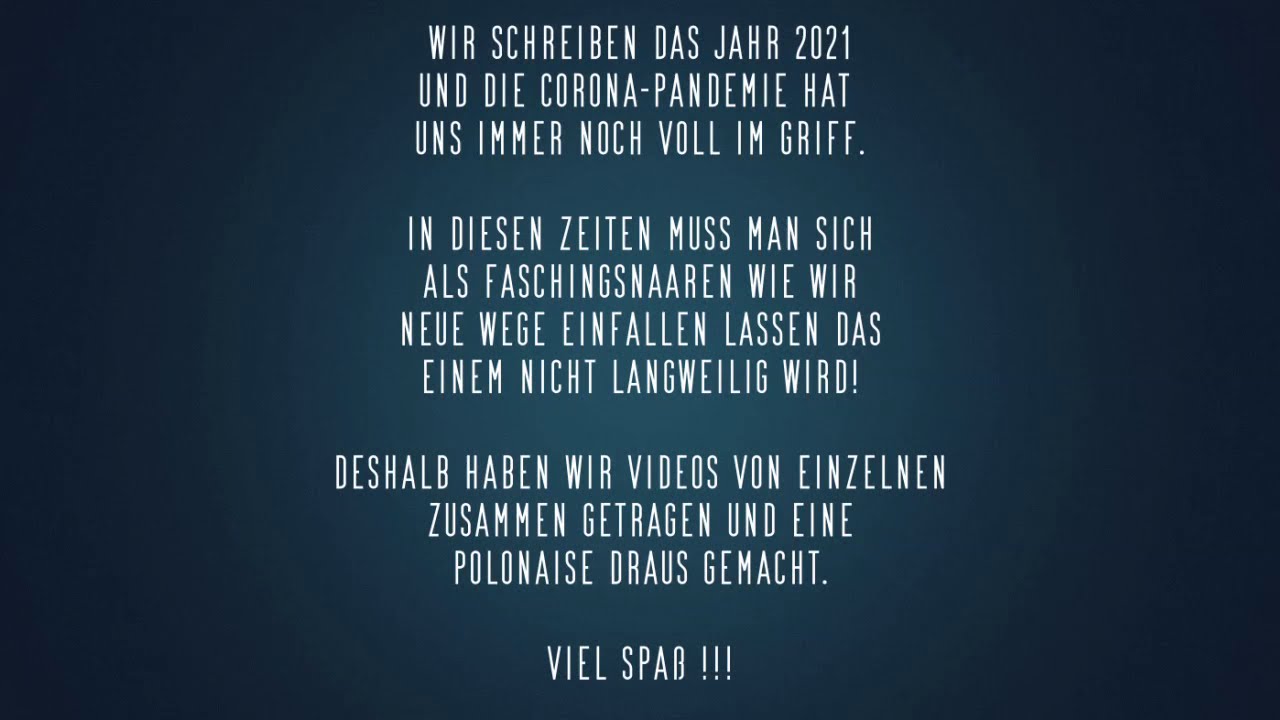 Social Polonaise der Narrhalla Rotthalmünster