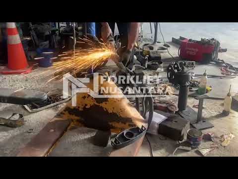 Forklift Nusantara - Proses Pengerjaan Service Hand Pallet Profesional