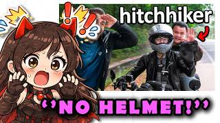 They Picked up a Hitchhiker in China (Chinese Vtuber Reacts to Tip to Tip China)