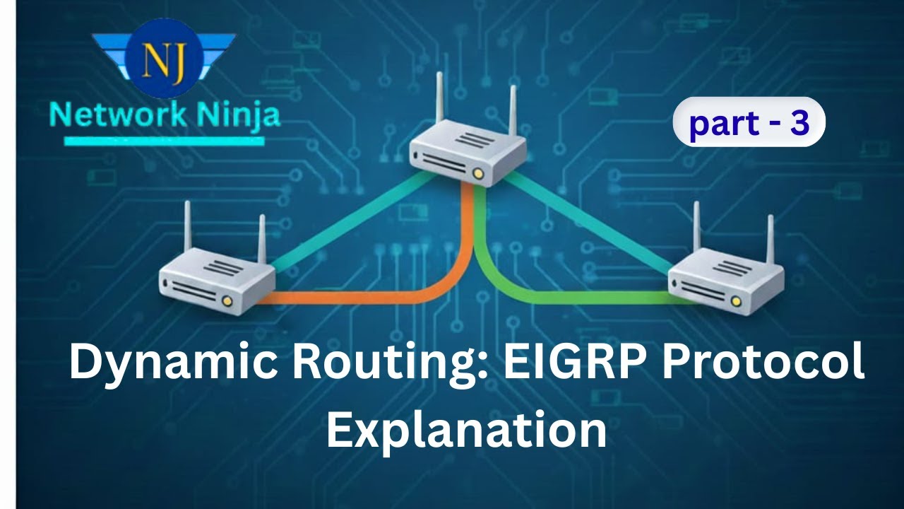 Dynamic Routing: EIGRP Protocol Explanation Part - 3| #Network Ninja🥷 ...