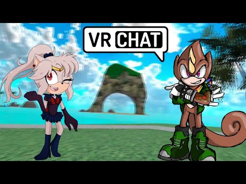 ETERNAL CHAOS VS PHANTOM SPIRIT?! Sailor Peace vs Terra Sparring Match (ft. ???) - VRChat